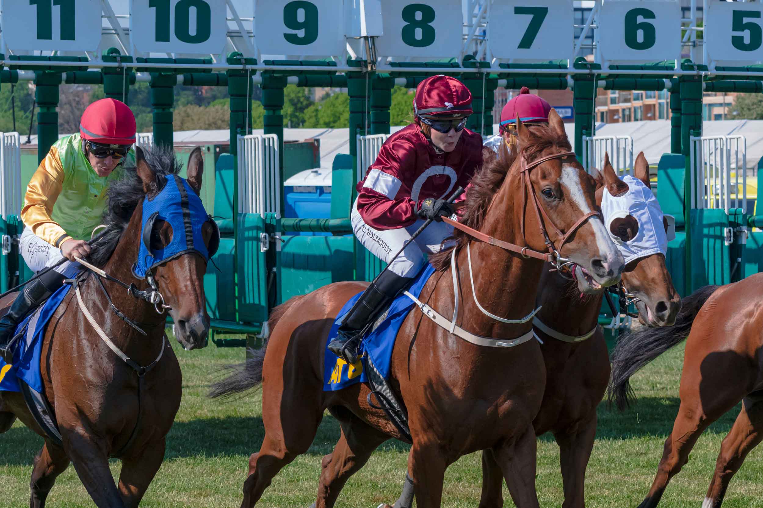 Racecourse office cooling